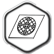 wafer sawing icon