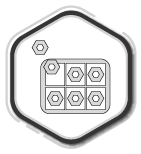 Place the metal part into tray before inspection