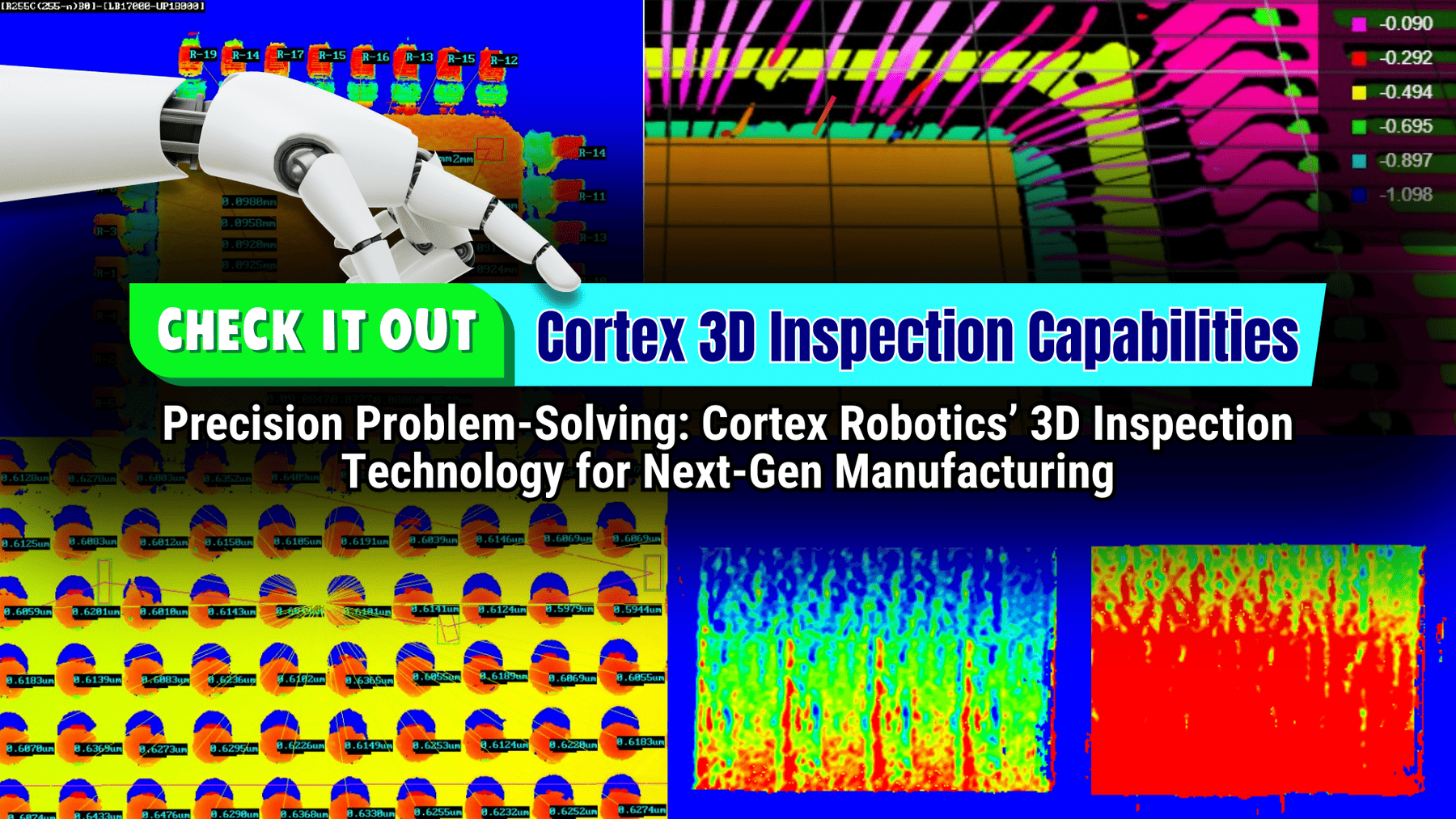 Precision Problem-Solving: Cortex Robotics’ 3D Inspection Technology for Next-Gen Manufacturing Precision Problem-Solving: Cortex Robotics’ 3D Inspection Technology for Next-Gen Manufacturing
